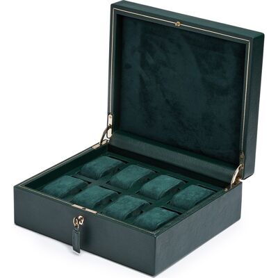 Wolf British Racing 792641 British Racing - Green Horlogekist Wolf British Racing 792641 British Racing - Green Horlogekist