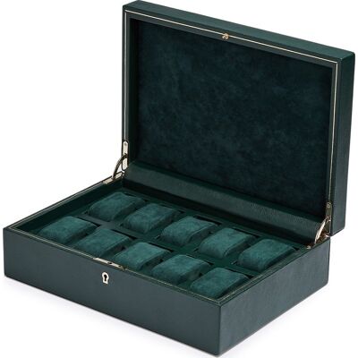 Wolf British Racing 792741 British Racing - Green Horlogekist Wolf British Racing 792741 British Racing - Green Horlogekist