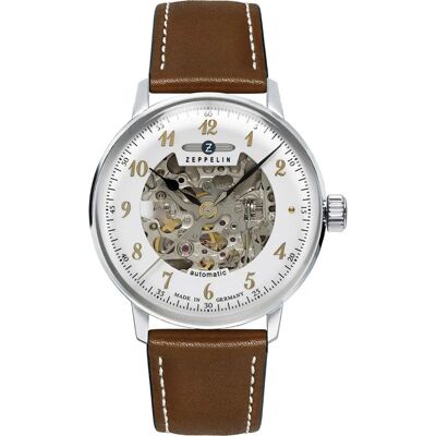 Zeppelin LZ 129 Hindenburg 8068-1 LZ 129 Hindenburg Skeleton Horloge Zeppelin LZ 129 Hindenburg 8068-1 LZ 129 Hindenburg Skeleton Horloge