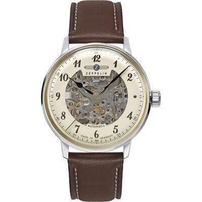 Zeppelin LZ 129 Hindenburg 8068-5 LZ 129 Hindenburg Skeleton Horloge Zeppelin LZ 129 Hindenburg 8068-5 LZ 129 Hindenburg Skeleton Horloge