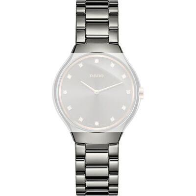 Rado straps 07.04958.10 True Thinline band Rado straps 07.04958.10 True Thinline band