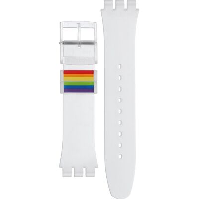Swatch Plastic - Originals Large (41mm) SUO/SO29/SO32 ASO29K103 SO29K103 Alla Parata band Swatch Plastic - Originals Large (41mm) SUO/SO29/SO32 ASO29K103 SO29K103 Alla Parata band