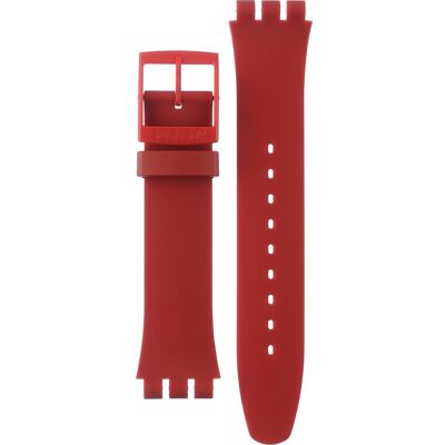 Swatch Plastic - Originals Large (41mm) SUO/SO29/SO32 ASO29R700 SO29R700 1983 Red Vremja band Swatch Plastic - Originals Large (41mm) SUO/SO29/SO32 ASO29R700 SO29R700 1983 Red Vremja band