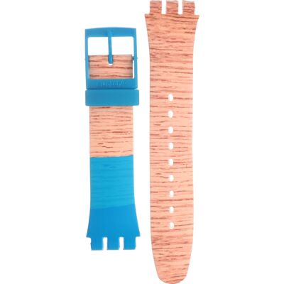 Swatch Plastic - Originals Large (41mm) SUO/SO29/SO32 ASUOK706 SUOK706 Blue Pine band Swatch Plastic - Originals Large (41mm) SUO/SO29/SO32 ASUOK706 SUOK706 Blue Pine band