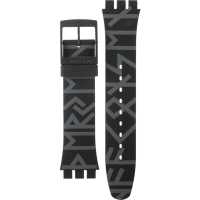 Swatch Plastic - Originals Large (41mm) SUO/SO29/SO32 ASUOZ116 SUOZ116 North Signs band Swatch Plastic - Originals Large (41mm) SUO/SO29/SO32 ASUOZ116 SUOZ116 North Signs band