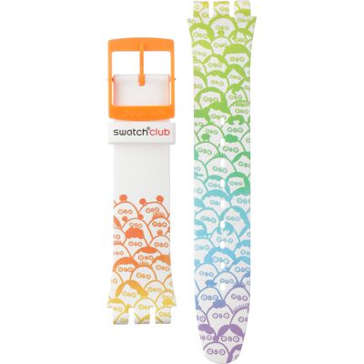 Swatch Plastic - Originals Large (41mm) SUO/SO29/SO32 ASUOZ303 SUOZ303 What's Yo Face band Swatch Plastic - Originals Large (41mm) SUO/SO29/SO32 ASUOZ303 SUOZ303 What's Yo Face band