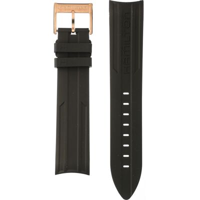 Hamilton Straps H691.775.108 Khaki Navy band Hamilton Straps H691.775.108 Khaki Navy band
