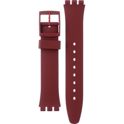 Swatch ASO28R115 Thru The Crown Glass band Swatch ASO28R115 Thru The Crown Glass band