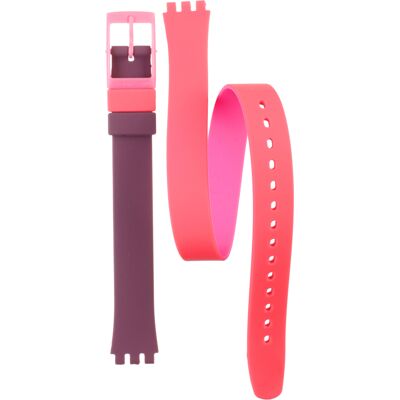 Swatch Plastic - Originals Small (25mm) - L ALP137 LP137 Fun In Pink band Swatch Plastic - Originals Small (25mm) - L ALP137 LP137 Fun In Pink band
