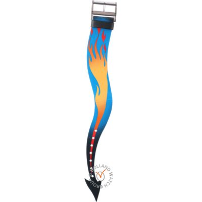 Swatch Plastic - Pop Medium - PM APMB103 PMB103 Hot Stuff band Swatch Plastic - Pop Medium - PM APMB103 PMB103 Hot Stuff band