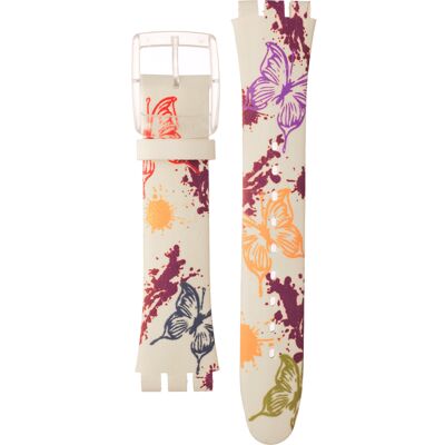 Swatch Plastic - Jelly In Jelly - SUJ ASUJK143 SUJK143 Butterfly Spots band Swatch Plastic - Jelly In Jelly - SUJ ASUJK143 SUJK143 Butterfly Spots band