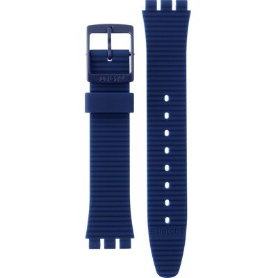 Swatch Plastic - Originals Medium (34mm) /Access/Solar/Musicall/Stop - G/SK/SL/SR/SS/SO28 ASO28N403 Cycles Of Indigo band Swatch Plastic - Originals Medium (34mm) /Access/Solar/Musicall/Stop - G/SK/SL/SR/SS/SO28 ASO28N403 Cycles Of Indigo band