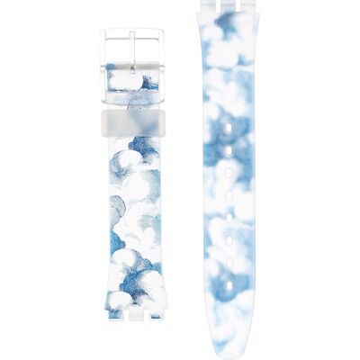 Swatch Plastic - Originals Medium (34mm) /Access/Solar/Musicall/Stop - G/SK/SL/SR/SS/SO28 AGE263 GE263 Dutch Skies band Swatch Plastic - Originals Medium (34mm) /Access/Solar/Musicall/Stop - G/SK/SL/SR/SS/SO28 AGE263 GE263 Dutch Skies band