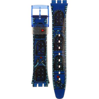 Swatch Plastic - Originals Medium (34mm) /Access/Solar/Musicall/Stop - G/SK/SL/SR/SS/SO28 AGN196 GN196 Amour Total band Swatch Plastic - Originals Medium (34mm) /Access/Solar/Musicall/Stop - G/SK/SL/SR/SS/SO28 AGN196 GN196 Amour Total band
