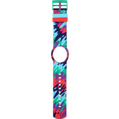 Swatch Plastic - New Pop - PN APNP101 PNP101 Popthusiasm band Swatch Plastic - New Pop - PN APNP101 PNP101 Popthusiasm band