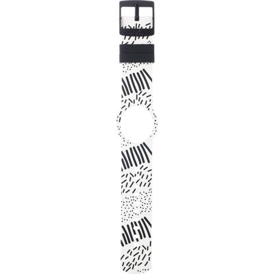 Swatch Plastic - New Pop - PN APNB701 PNB701 Polkapop band Swatch Plastic - New Pop - PN APNB701 PNB701 Polkapop band