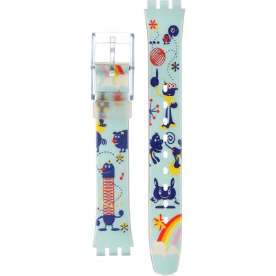 Swatch Plastic - Originals Small (25mm) - L ALN128 LN128 Krielkip band Swatch Plastic - Originals Small (25mm) - L ALN128 LN128 Krielkip band