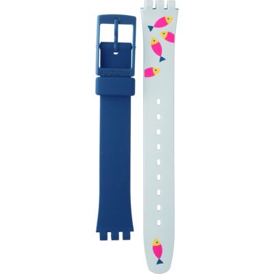 Swatch Plastic - Originals Small (25mm) - L ALN152 LN152 Fish Me Baby band Swatch Plastic - Originals Small (25mm) - L ALN152 LN152 Fish Me Baby band