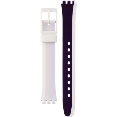Swatch Plastic - Originals Small (25mm) - L ALW169 LW169 Purpletwist band Swatch Plastic - Originals Small (25mm) - L ALW169 LW169 Purpletwist band