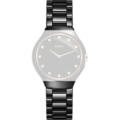 Rado straps 07.04952.10 True Thinline band Rado straps 07.04952.10 True Thinline band