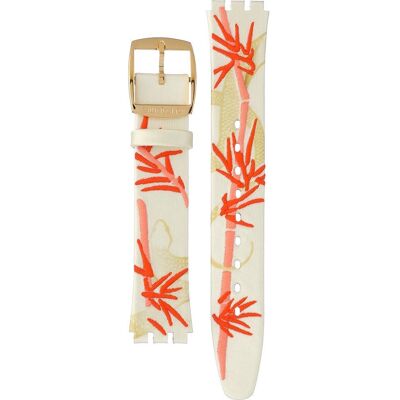 Swatch Irony - Skin - SYX ASYXZ105 Golden red bamboo band Swatch Irony - Skin - SYX ASYXZ105 Golden red bamboo band