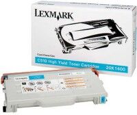 Lexmark 20K1400 toner cyaan hoge capaciteit (origineel)