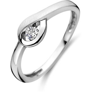 Quickjewels Huiscollectie Zilver Zilver Gerhodineerde ring zirkonia poli/mat 1337836 16.50 Quickjewels Huiscollectie Zilver Zilver Gerhodineerde ring zirkonia poli/mat 1337836 16.50