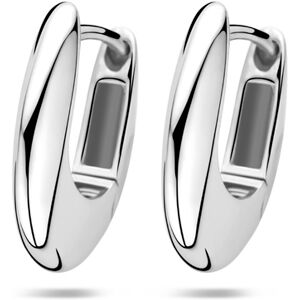 Quickjewels Huiscollectie Zilver Zilver Gerhodineerde klapoorringen 16,5 mm 1340788 Quickjewels Huiscollectie Zilver Zilver Gerhodineerde klapoorringen 16,5 mm 1340788