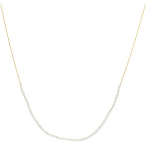 Quickjewels Huiscollectie Zilver zilver verguld (geel) collier parels 41 - 45 cm 3 micron 2103765 Quickjewels Huiscollectie Zilver zilver verguld (geel) collier parels 41 - 45 cm 3 micron 2103765