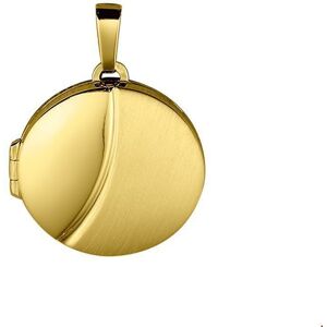 Quickjewels Huiscollectie Goud medaillon poli/mat 14K geelgoud 4015754 Quickjewels Huiscollectie Goud medaillon poli/mat 14K geelgoud 4015754