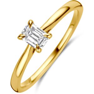 Quickjewels Huiscollectie Goud 14K geelgoud ring lab grown diamant 0.50ct h si 4033694 17.75 Quickjewels Huiscollectie Goud 14K geelgoud ring lab grown diamant 0.50ct h si 4033694 17.75