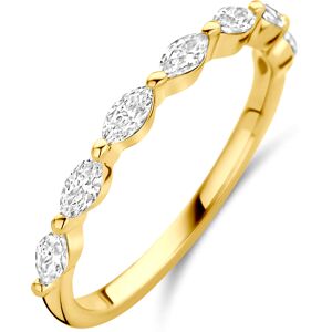 Quickjewels Huiscollectie Goud 14K geelgoud ring zirkonia 4034283 18.50 Quickjewels Huiscollectie Goud 14K geelgoud ring zirkonia 4034283 18.50