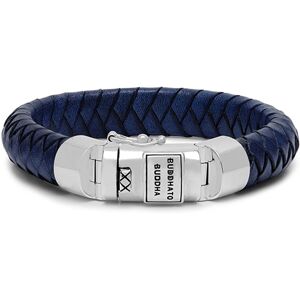 BUDDHA TO BUDDHA 544BU - Ben Leather Navy - Armband-lengte 20 cm BUDDHA TO BUDDHA 544BU - Ben Leather Navy - Armband-lengte 20 cm