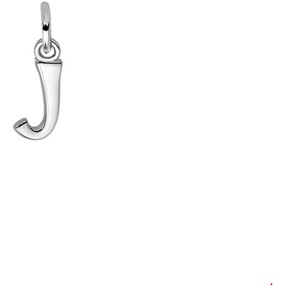 Quickjewels Huiscollectie Zilver hanger letter j zilver gerhodineerd 1321852 Quickjewels Huiscollectie Zilver hanger letter j zilver gerhodineerd 1321852