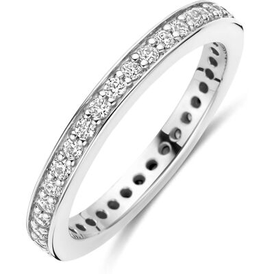 Quickjewels Huiscollectie Zilver Zilver Gerhodineerde ring zirkonia 1342391 16.50 Quickjewels Huiscollectie Zilver Zilver Gerhodineerde ring zirkonia 1342391 16.50