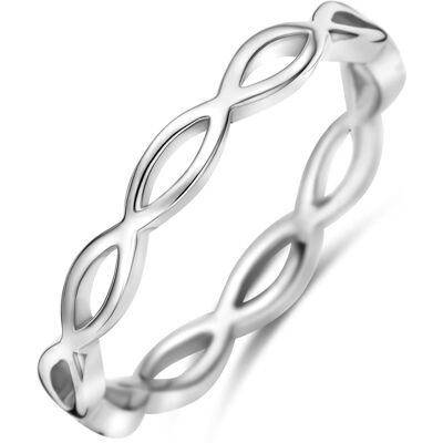 Quickjewels Huiscollectie Zilver Zilver Gerhodineerde ring schakel 1343263 16.50 Quickjewels Huiscollectie Zilver Zilver Gerhodineerde ring schakel 1343263 16.50