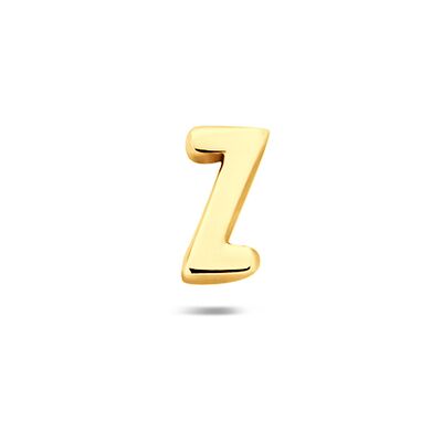 Quickjewels Huiscollectie Zilver zilver verguld (geel) flat back piercing letter 6 mm 1 micron 2104303 Quickjewels Huiscollectie Zilver zilver verguld (geel) flat back piercing letter 6 mm 1 micron 2104303