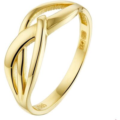 Quickjewels Huiscollectie Goud ring 14K geelgoud 4018611 Quickjewels Huiscollectie Goud ring 14K geelgoud 4018611