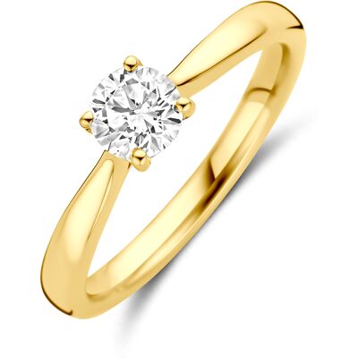 Quickjewels Huiscollectie Goud 14K geelgoud ring lab grown diamant 0.50ct h si 4035077 18.50 Quickjewels Huiscollectie Goud 14K geelgoud ring lab grown diamant 0.50ct h si 4035077 18.50