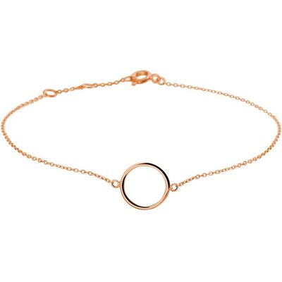 Quickjewels Huiscollectie Goud armband rondje 16,5 - 17,5 - 18,5 cm 14K roségoud 4401250 Quickjewels Huiscollectie Goud armband rondje 16,5 - 17,5 - 18,5 cm 14K roségoud 4401250