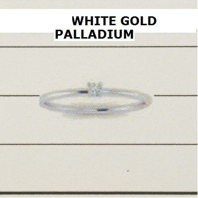 Quickjewels Huiscollectie Goud ring diamant 0.10ct h si 14K wit met palladium 4600070 Quickjewels Huiscollectie Goud ring diamant 0.10ct h si 14K wit met palladium 4600070