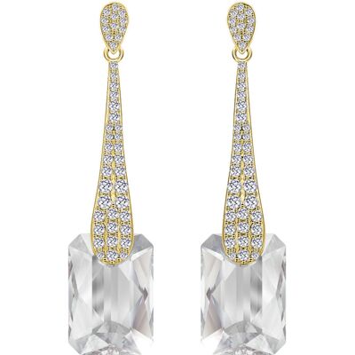 MY iMenso 12-23611 - Brillante Crystal - Oorbellen - Gold MY iMenso 12-23611 - Brillante Crystal - Oorbellen - Gold