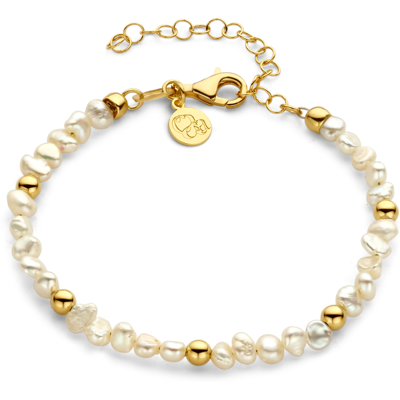 Casa Jewelry Casa TA.9012.00 - Garda parel Goudkleur - Armband Casa Jewelry Casa TA.9012.00 - Garda parel Goudkleur - Armband