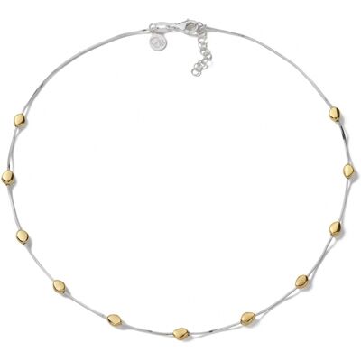 Casa Jewelry Casa - TC.1620.00 - Pebbles Bicolor - Ketting Casa Jewelry Casa - TC.1620.00 - Pebbles Bicolor - Ketting