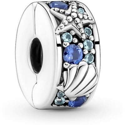 Pandora 791678C01 - Tropical Starfish & Shell Clip Charm - Clipbedel Pandora 791678C01 - Tropical Starfish & Shell Clip Charm - Clipbedel