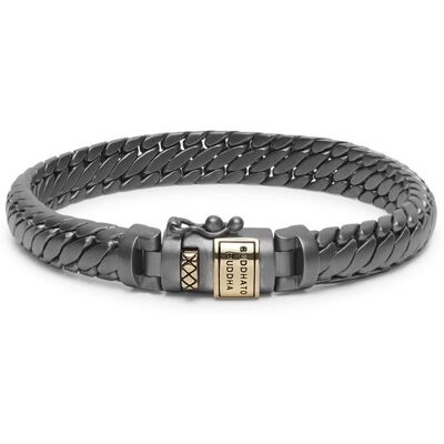 BUDDHA TO BUDDHA J070BRG E- Ben XS Bracelet Black Rhodium Gold - Armband BUDDHA TO BUDDHA J070BRG E- Ben XS Bracelet Black Rhodium Gold - Armband