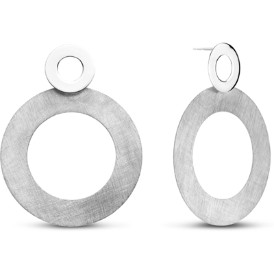 Casa Jewelry Casa TG.6000.00 - Salo Zilver - Oorbellen Casa Jewelry Casa TG.6000.00 - Salo Zilver - Oorbellen