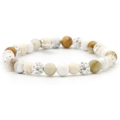 Karma 83631EL Vanille Ice Cream XS Elastic - Armband Karma 83631EL Vanille Ice Cream XS Elastic - Armband