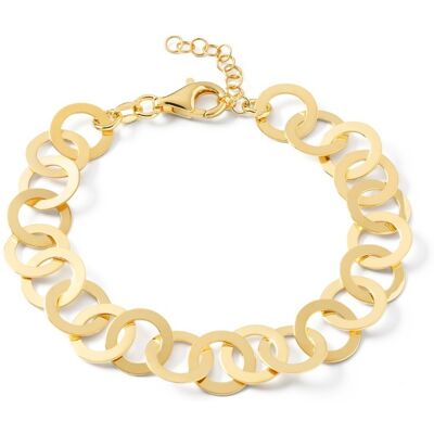 Casa Jewelry Casa TA.6031.00 - Stromboli Goudkleur - Armband Casa Jewelry Casa TA.6031.00 - Stromboli Goudkleur - Armband