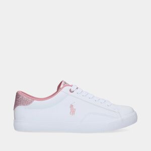 Ralph Lauren Polo Ralph Lauren Theron V White / Pink kinder sneakers